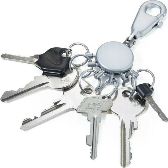 TROIKA Patent / Keyring / Silver / Metal | KYR60/MC