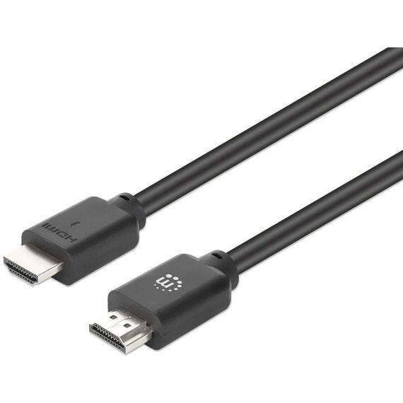 Manhattan 356657 2m 4K60 High Speed HDMI Cable Black
