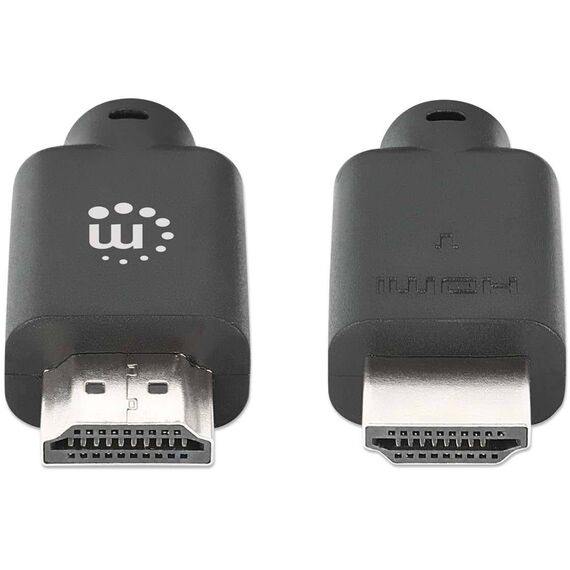 Manhattan 356657 2m 4K60 High Speed HDMI Cable Black