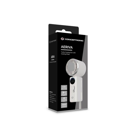 Conceptronic AERIVA03C Turbo Cooling Fan with Cooling Plate