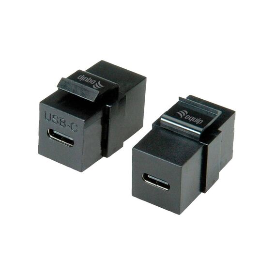 Equip 769404 USB-C Keystone Coupler 20Gbps 100W PD 4K60