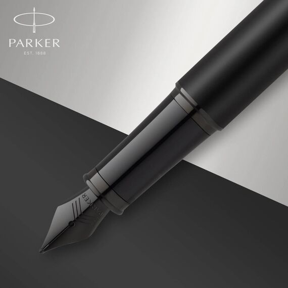Parker 2127742 IM Achromatic Fountain Pen Matte Black M