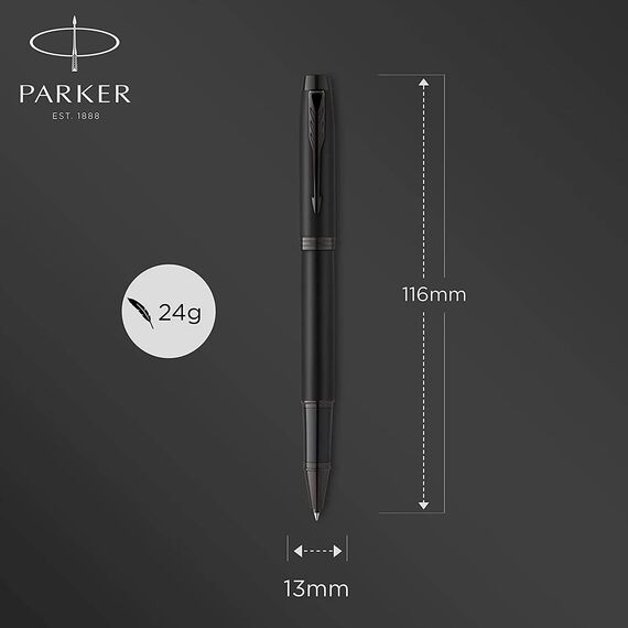 Parker 2127743 IM Achromatic Rollerball Matte Black