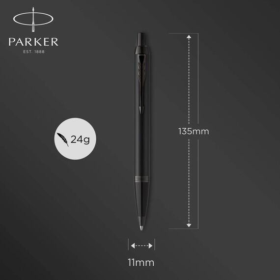 Parker 2127618 IM Achromatic Ballpoint Matte Black