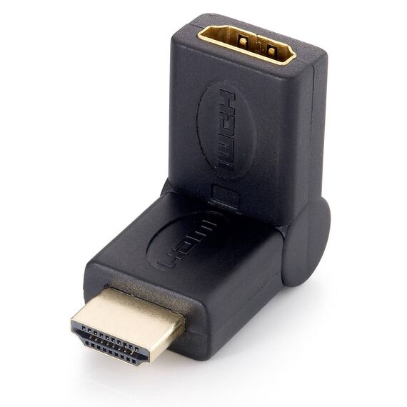 equip 118911 Folding HDMI Male to Female Adapter