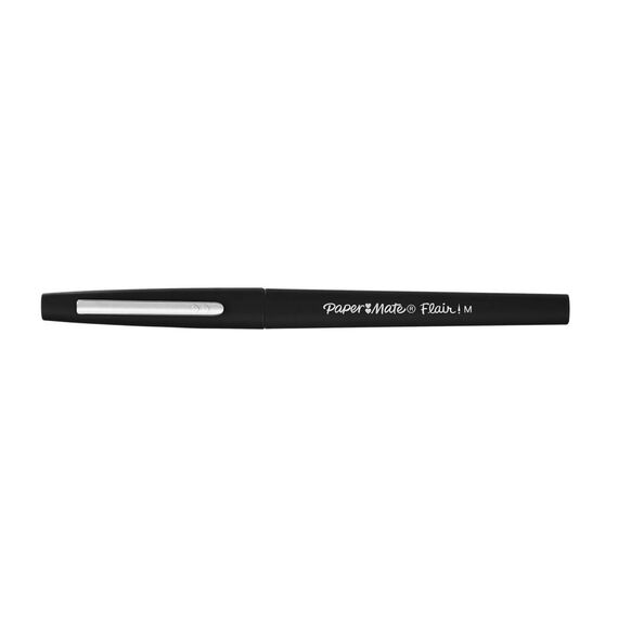 Paper Mate Flair Original Black Medium Felt Tip Pen