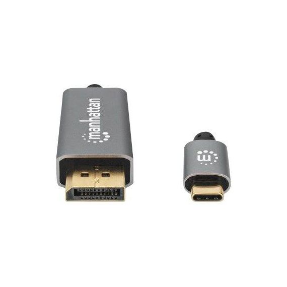 Manhattan 354844 USB-C to DisplayPort 1.4 Cable 8K 60Hz
