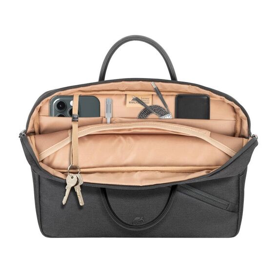 Rivacase 8124 Briefcase 35.6 cm (14") 2 / 1 / 650 g | 8124 BLACK