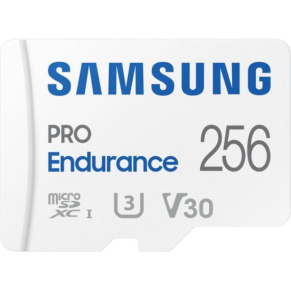 Samsung PRO Endurance microSD 256GB + SD Adapter