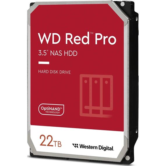 WD Red Pro 22TB NAS Hard Drive WD221KFGX