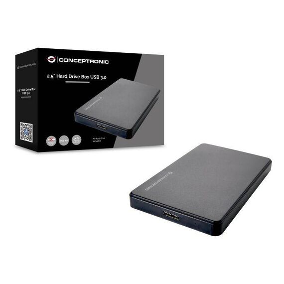 Conceptronic CHD2MUSB3B 2.5 inch SATA USB 3.0 Enclosure
