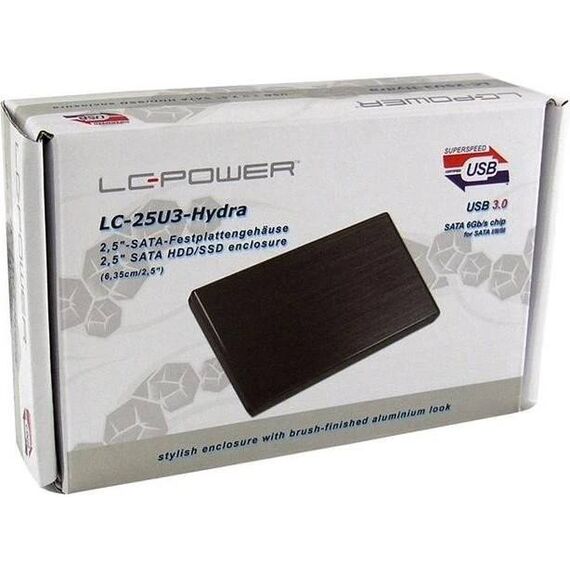 LC-Power LC-25U3-Hydra 2.5 inch SATA USB 3.0 Enclosure