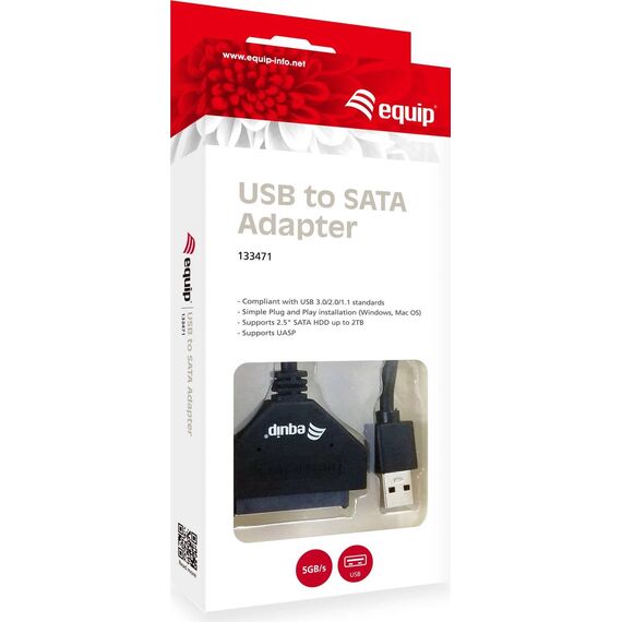 Equip 133471 USB 3.0 to SATA Adapter Cable