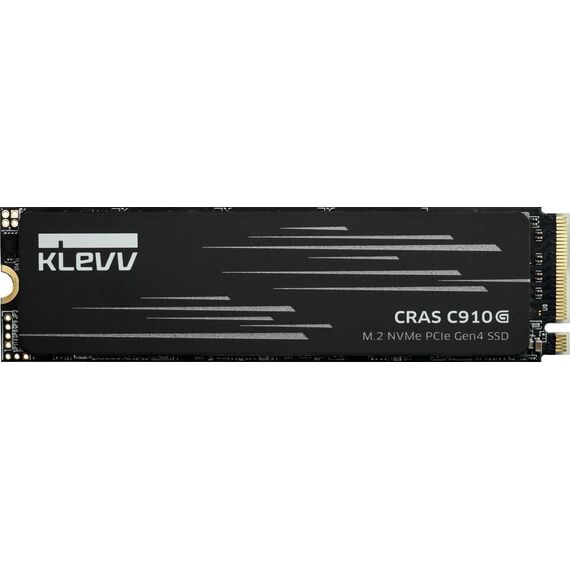 KLEVV CRAS C910G 1TB M.2 NVMe PCIe Gen4 SSD Heatsink