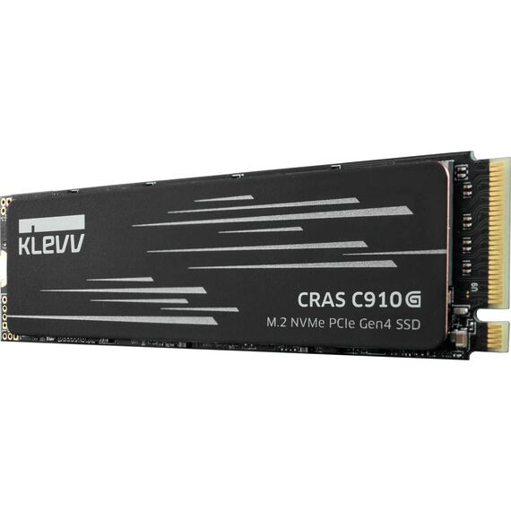 KLEVV CRAS C910G 1TB M.2 NVMe PCIe Gen4 SSD Heatsink