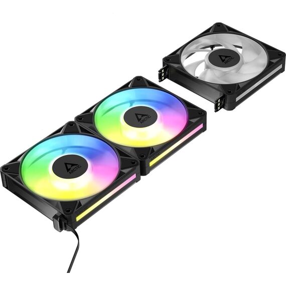ARCTIC BioniX P12 A-RGB 120mm Fan Black 3-Pack