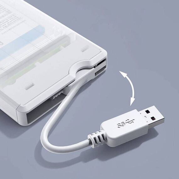 GRAUGEAR G-2503-AC 2.5 inch SATA USB 3.2 Gen 1 Tool-Free Enclosure