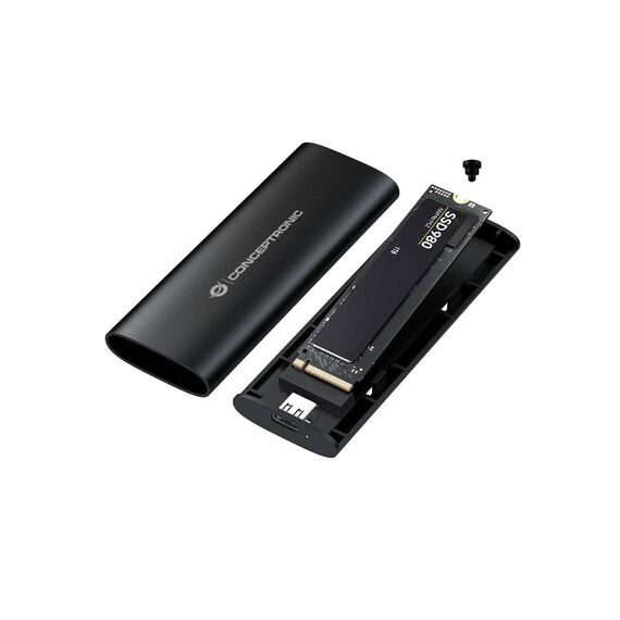Conceptronic DANTE04B M.2 SSD Enclosure Black