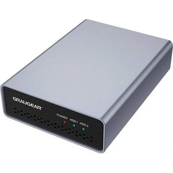 GRAUGEAR G-25RD2-AC-10G 2.5" 10 Gbps Silver