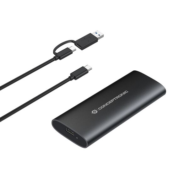 Conceptronic DANTE04B M.2 SSD Enclosure Black
