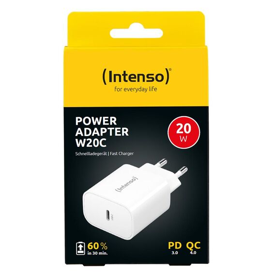 Intenso W20C 20W USB-C Wall Charger White