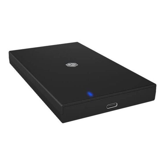 ICY BOX IB-200T-C3 2.5 inch SATA HDD SSD Enclosure USB-C USB-A Black