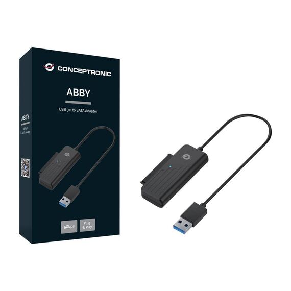 Conceptronic ABBY01B USB 3.0 to SATA Adapter