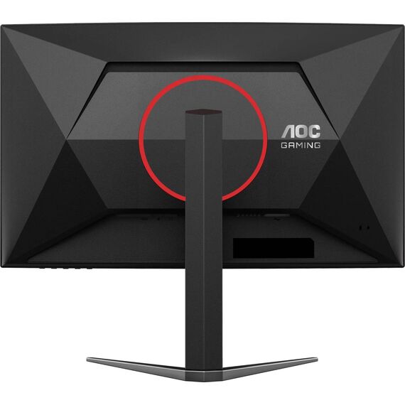 AOC MONITOR 27'', GAMING CURVED, E, VA LED, 1920x1080, 80M:1, 0.3MS, 280HZ, 300 CD/M², TILT, SWIVEL, HEIGHT ADJUSTABLE, AMD FREESYNC/G-SYNC COMPATIBLE, 1 X HDMI, DISPLAY PORT, 3YW, BLACK (C27G4Z2)