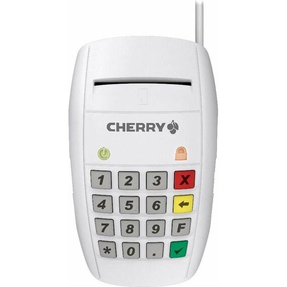 CHERRY SmartTerminal ST-2100UG White USB Contact Smart Card Reader