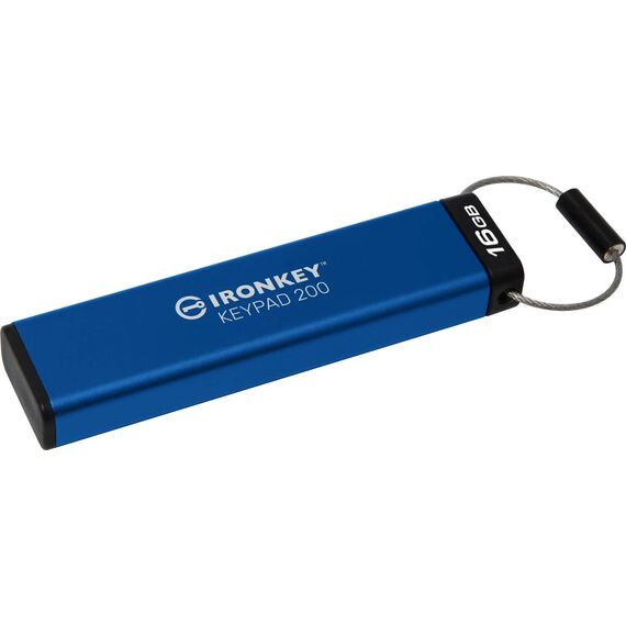 Kingston IronKey Keypad 200 - USB flash drive - en | IKKP200/16GB
