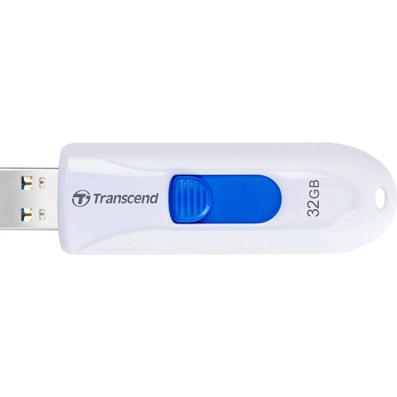 TRANSCEND USB Flash Disk JetFlash790, 32GB, USB 3.0, White/Blue (TS32GJF790W)