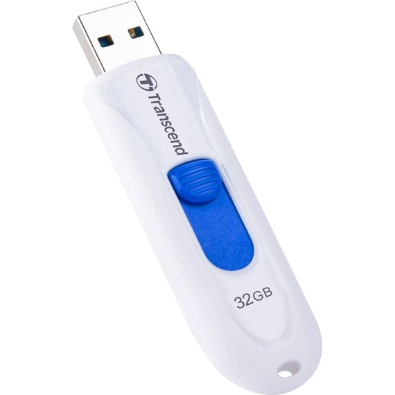 TRANSCEND USB Flash Disk JetFlash790, 32GB, USB 3.0, White/Blue (TS32GJF790W)