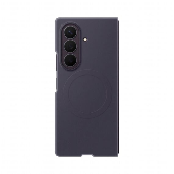 Galaxy Z Fold8 Ultra Silicone Magnet Case Violet Shadow