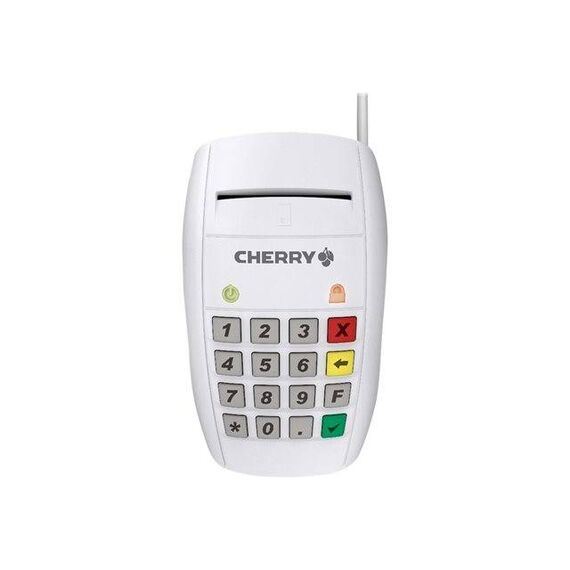 CHERRY SmartTerminal ST-2100UG White USB Contact Smart Card Reader