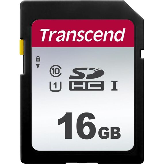 Transcend 300S 16GB SDHC UHS-I U1 Card