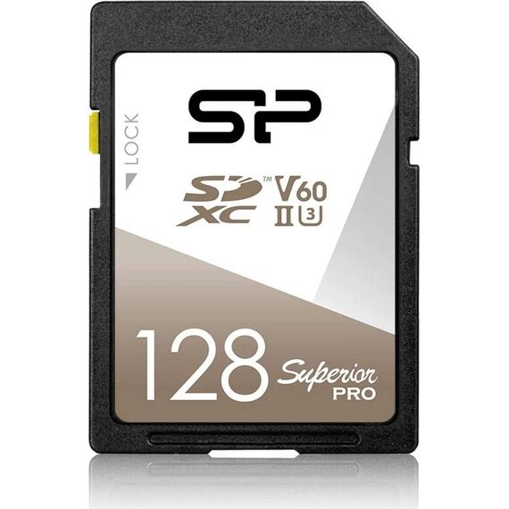 Silicon Power SD-Card 128GB UHS-2 U3 CreatePro CR60D CL.10 (SP128GBSDXJV6V10)