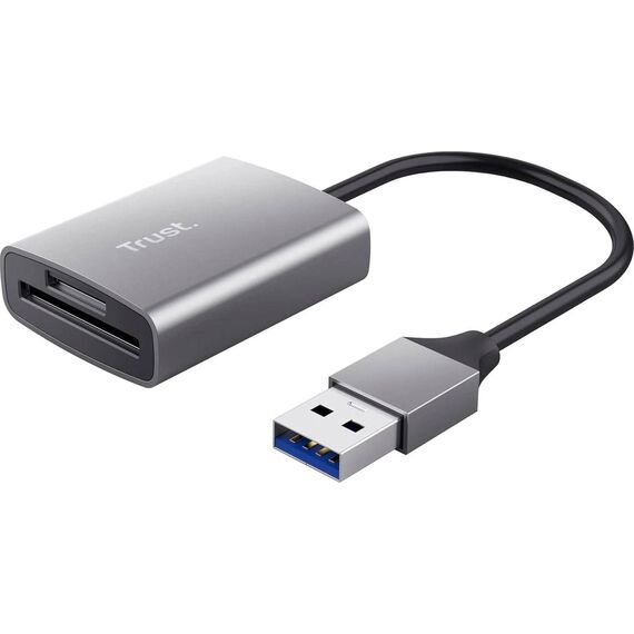 Trust Dalyx Fast Aluminium USB 3.2 SD microSD Card Reader