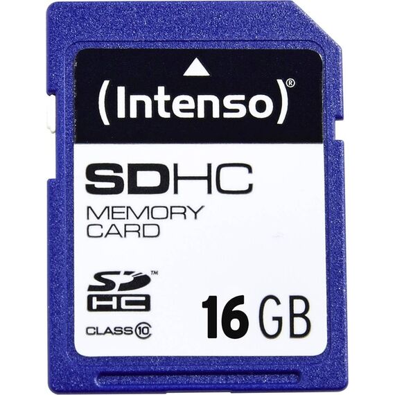 Intenso 16GB SDHC Class 10 Memory Card 25MB/s