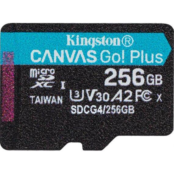 Kingston Canvas Go! Plus 256GB microSDXC