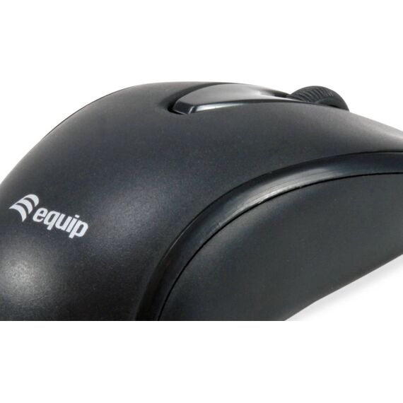 Equip 245107 USB Compact Mouse Black 1000 DPI