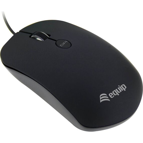 Equip 245114 USB Comfort Mouse Black 1600 DPI