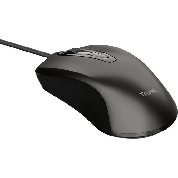 Trust 24657 Wired Optical Mouse Black