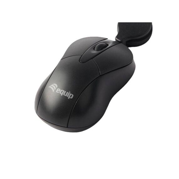 Equip 245103 Optical Travel Mouse Black