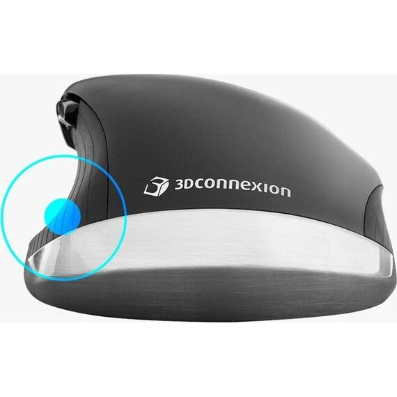 3Dconnexion CadMouse Pro 3DX-700080 Black Wired CAD Mouse
