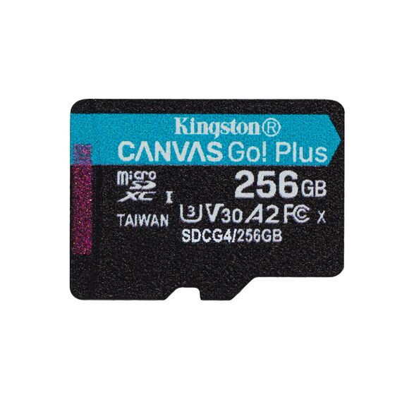 Kingston Canvas Go! Plus 256GB microSDXC