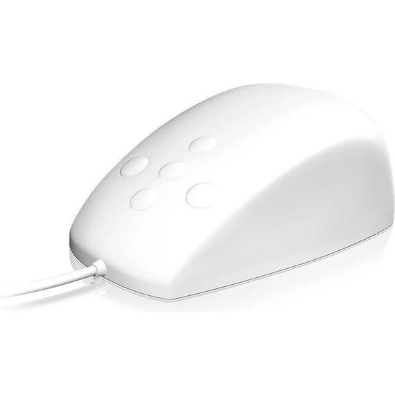 KeySonic KSM-3020M-W IP68 Silicone Mouse White 60192