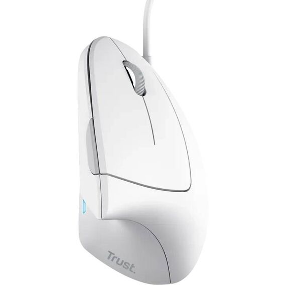 Trust Verto Vertical Ergonomic Mouse White 25133