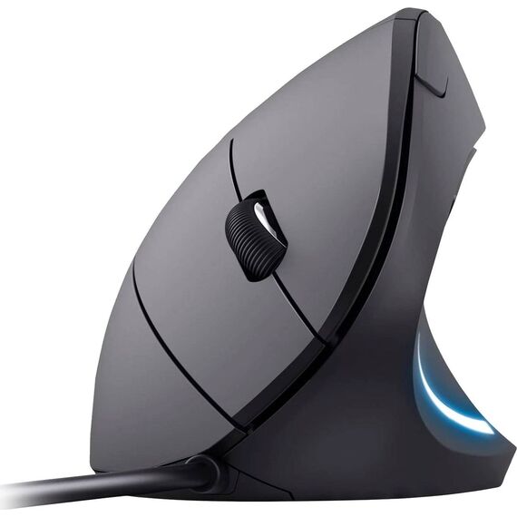 Equip 245118 Vertical Ergonomic Wired Mouse Black