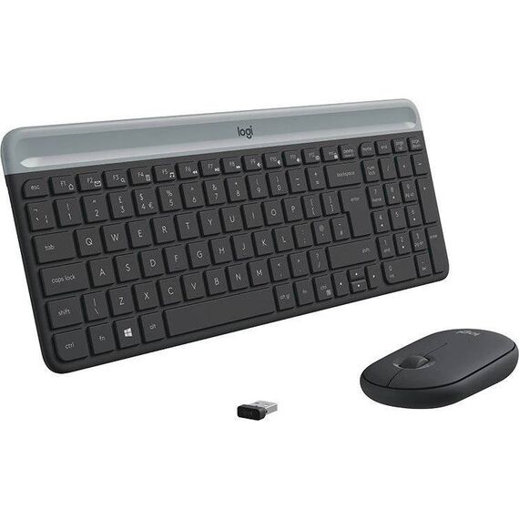 Logitech Slim Wireless Combo MK470 - Keyboard and mo | 920-009198