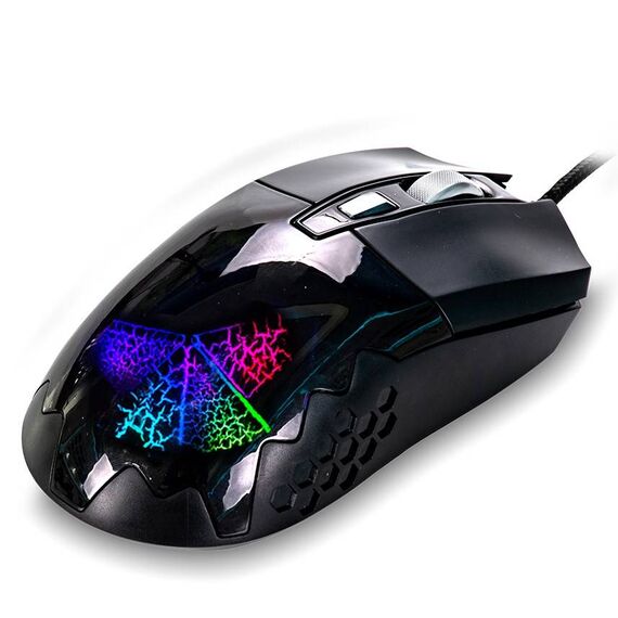INCA IMG-355GX Wired RGB Gaming Mouse Black